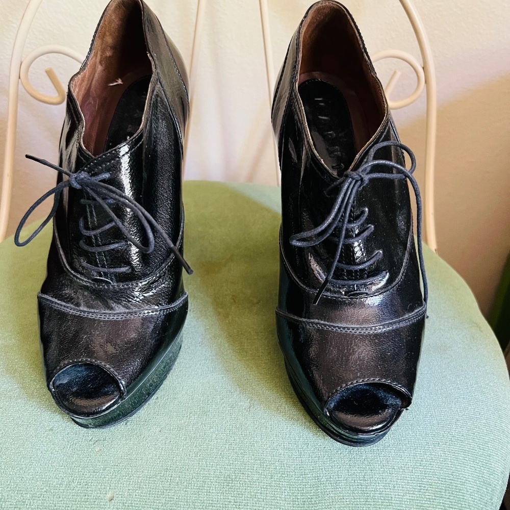 Marni Patent Leather Booties